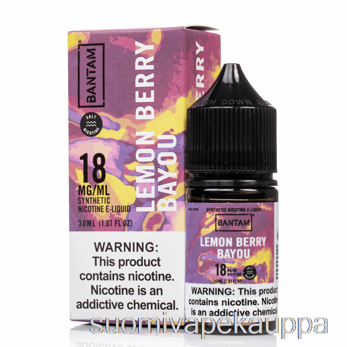 Vape Kauppa Sitruunamarja Bayou - Bantam Suolat - 30ml 48mg